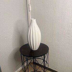 Elegant White Ceramic Vase